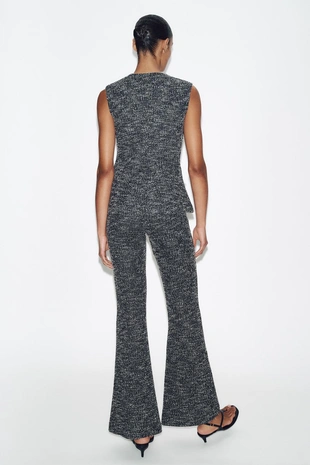 Брюки FLARE с рельефной структурой- Заказать в России