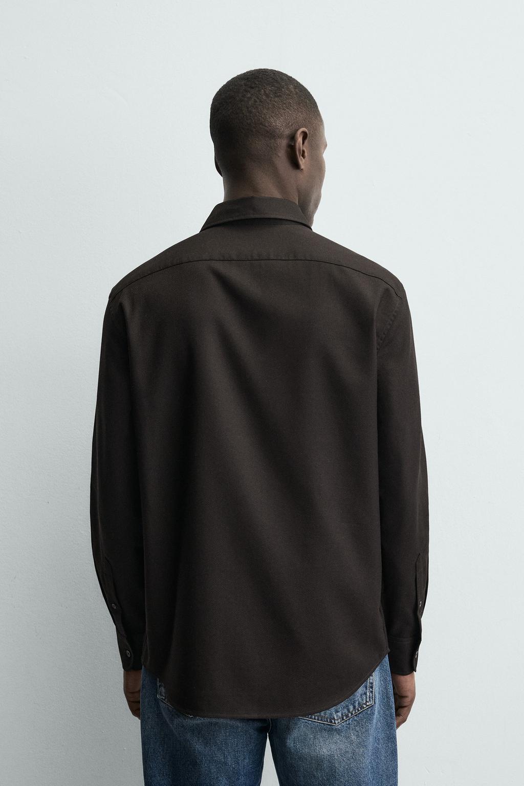 РУБАШКА ИЗ РЕЛЬЕФНОЙ ТКАНИ EASY CARE