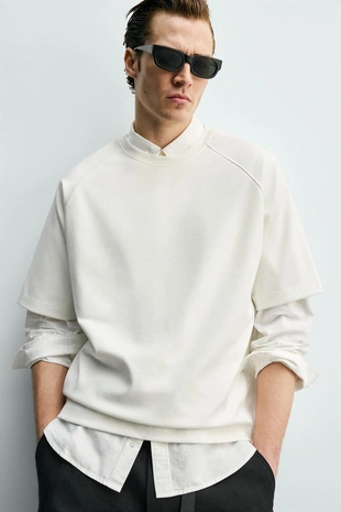 Футболка из ткани интерлок с кантом- Заказать в России