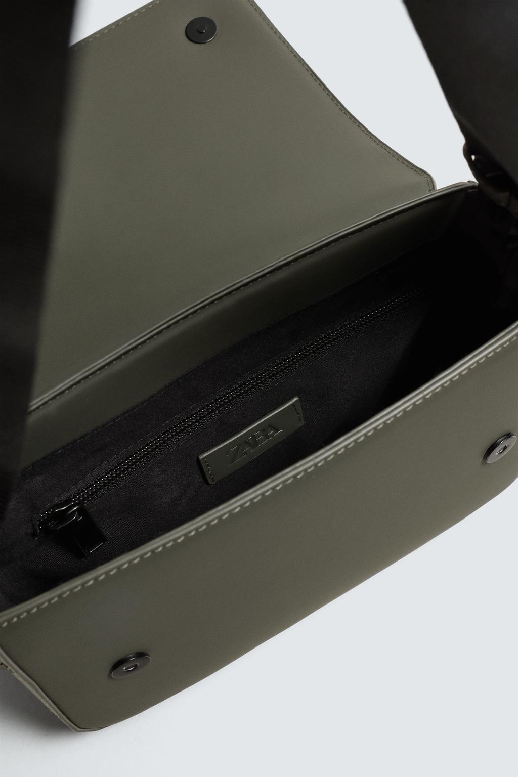 ПРОРЕЗИНЕННАЯ СУМКА С ТЕКСТУРОЙ