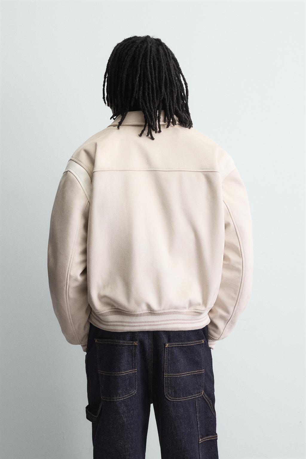 БОМБЕР ИЗ ИСКУССТВЕННОЙ ЗАМШИ