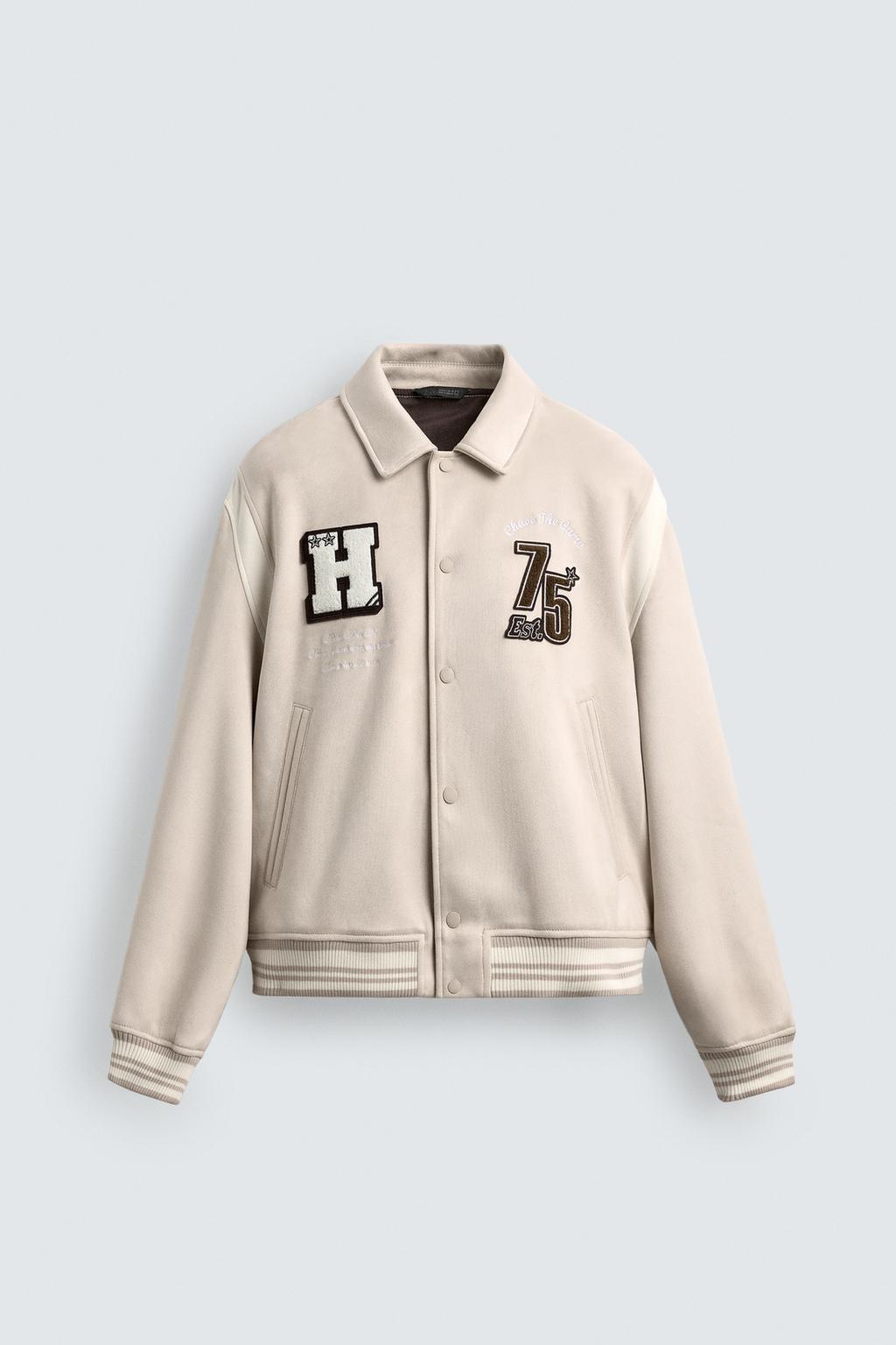 БОМБЕР ИЗ ИСКУССТВЕННОЙ ЗАМШИ