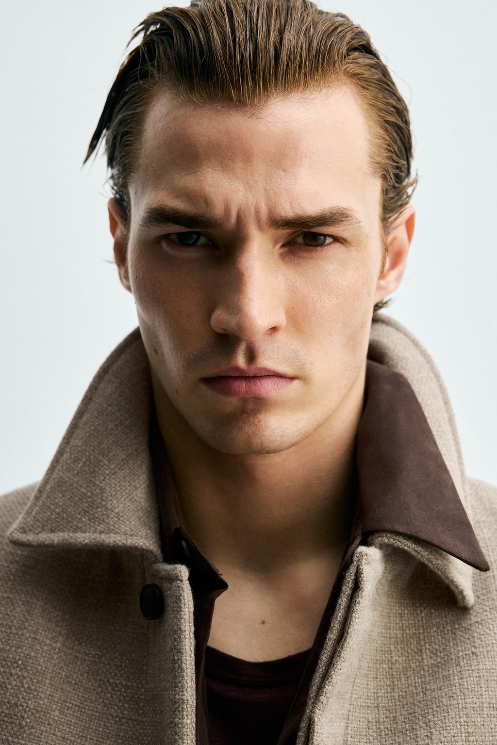 КУРТКА REGULAR FIT С РЕЛЬЕФНОЙ ТКАНЬЮ