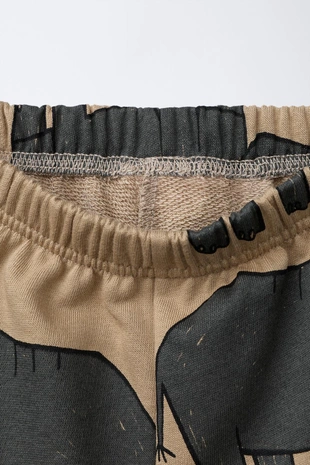 Комплект из толстовки и джоггеров с носорогами- Заказать в России