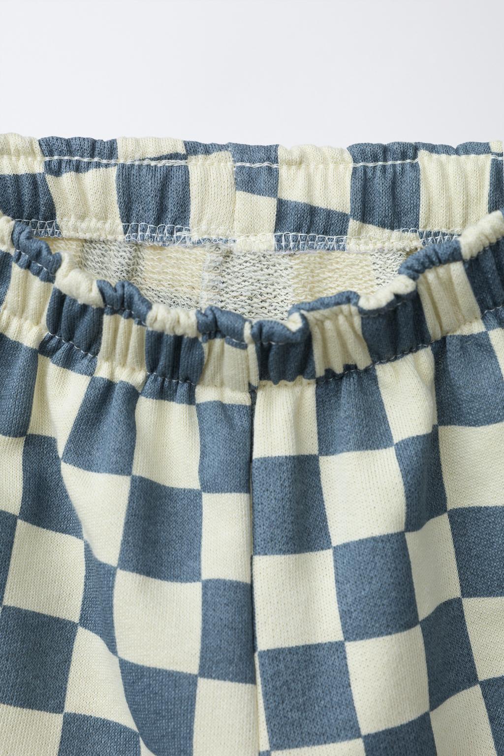 БРЮКИ BALLOON В ШАХМАТНУЮ КЛЕТКУ