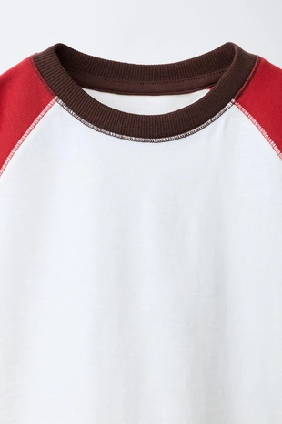 Футболка с рукавами реглан- Заказать в России