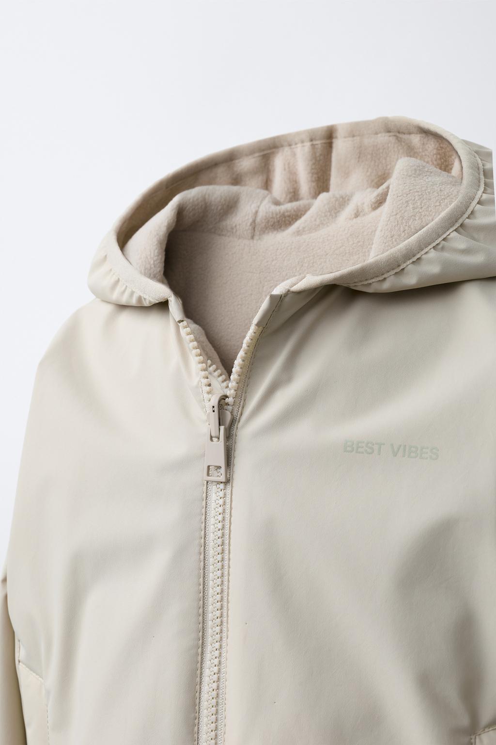 ДВУСТОРОННЯЯ НЕЙЛОНОВАЯ КУРТКА С ФЛИСОМ