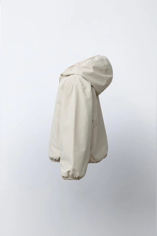 Двусторонняя нейлоновая куртка с флисом