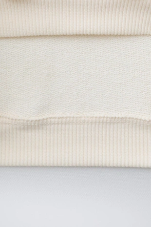 Толстовка с воротником из кружева кроше- Заказать в России