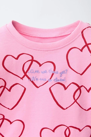 Майка «сердечки»