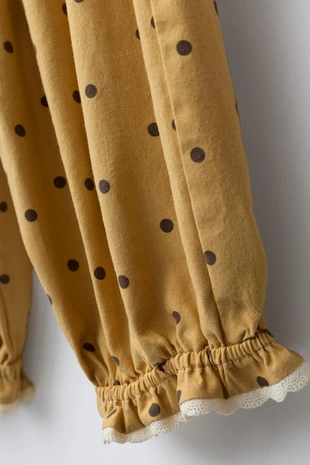 Брюки-шаровалы в горошек- Заказать в России