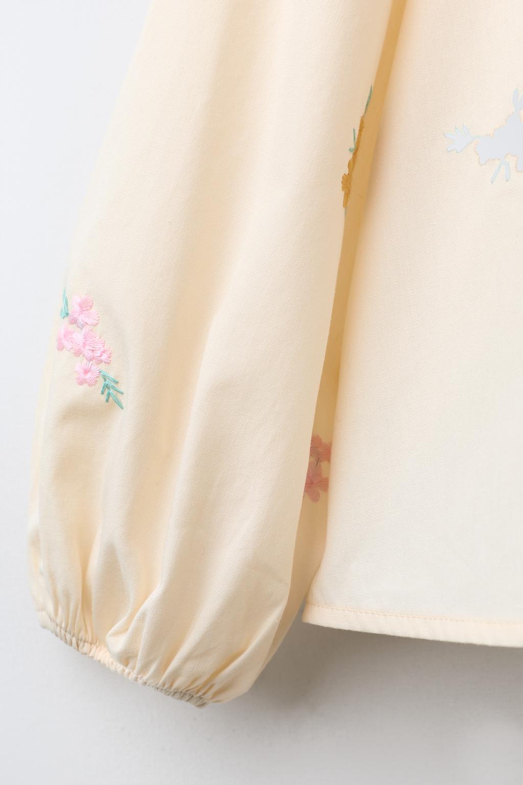 РУБАШКА С ВЫШИВКОЙ «ЦВЕТЫ»