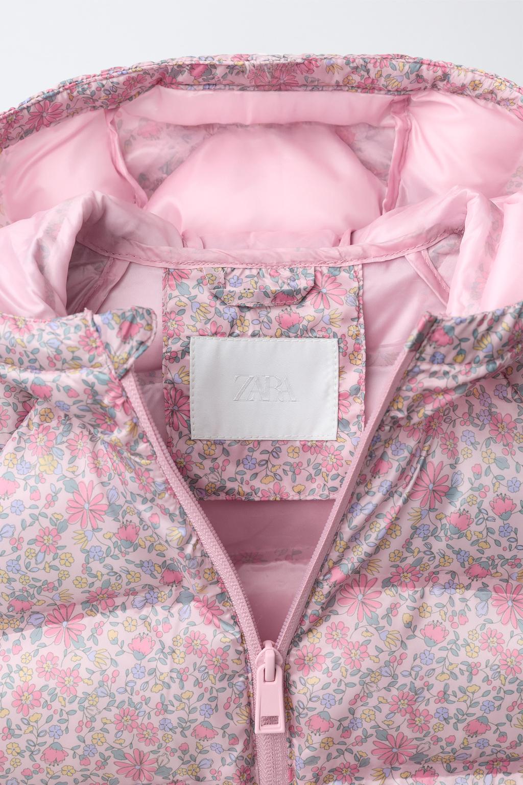 УЛЬТРАЛЕГКАЯ КУРТКА С ЦВЕТОЧНЫМ ПРИНТОМ WATER REPELLENT