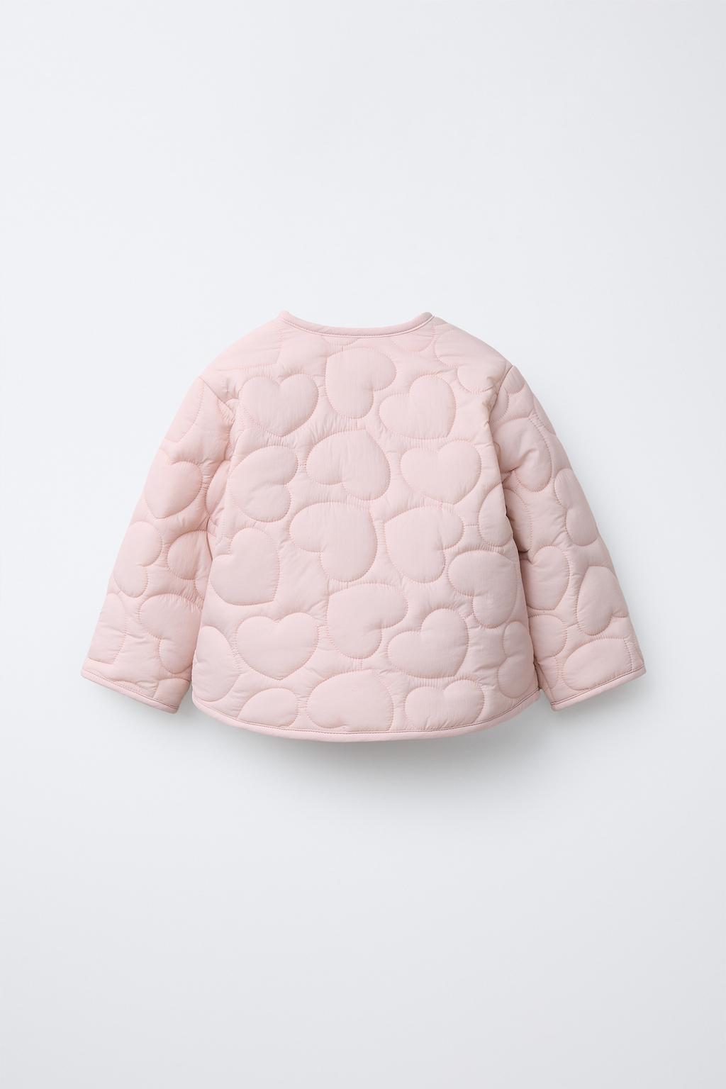 СТЕГАНАЯ КУРТКА С СЕРДЦАМИ WATER REPELLENT