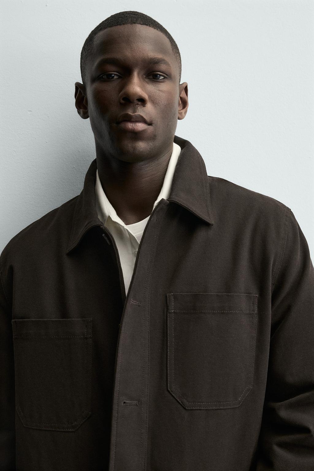 СТЕГАНАЯ КУРТКА-РУБАШКА С КАРМАНАМИ