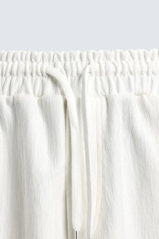 Шорты-джоггеры из рельефной ткани