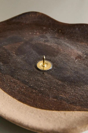 Подсвечник из керамики- Заказать в России