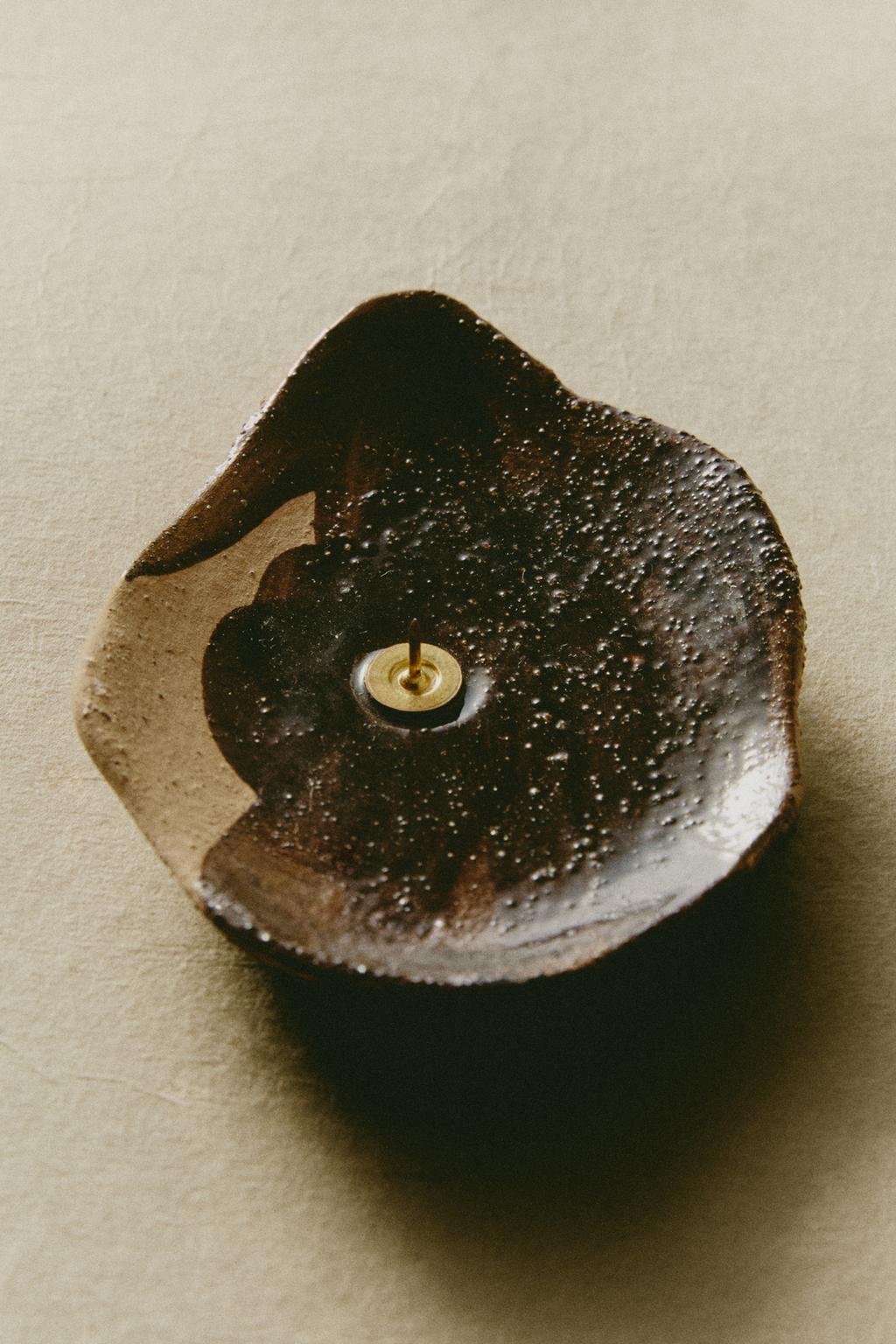 Подсвечник из керамики