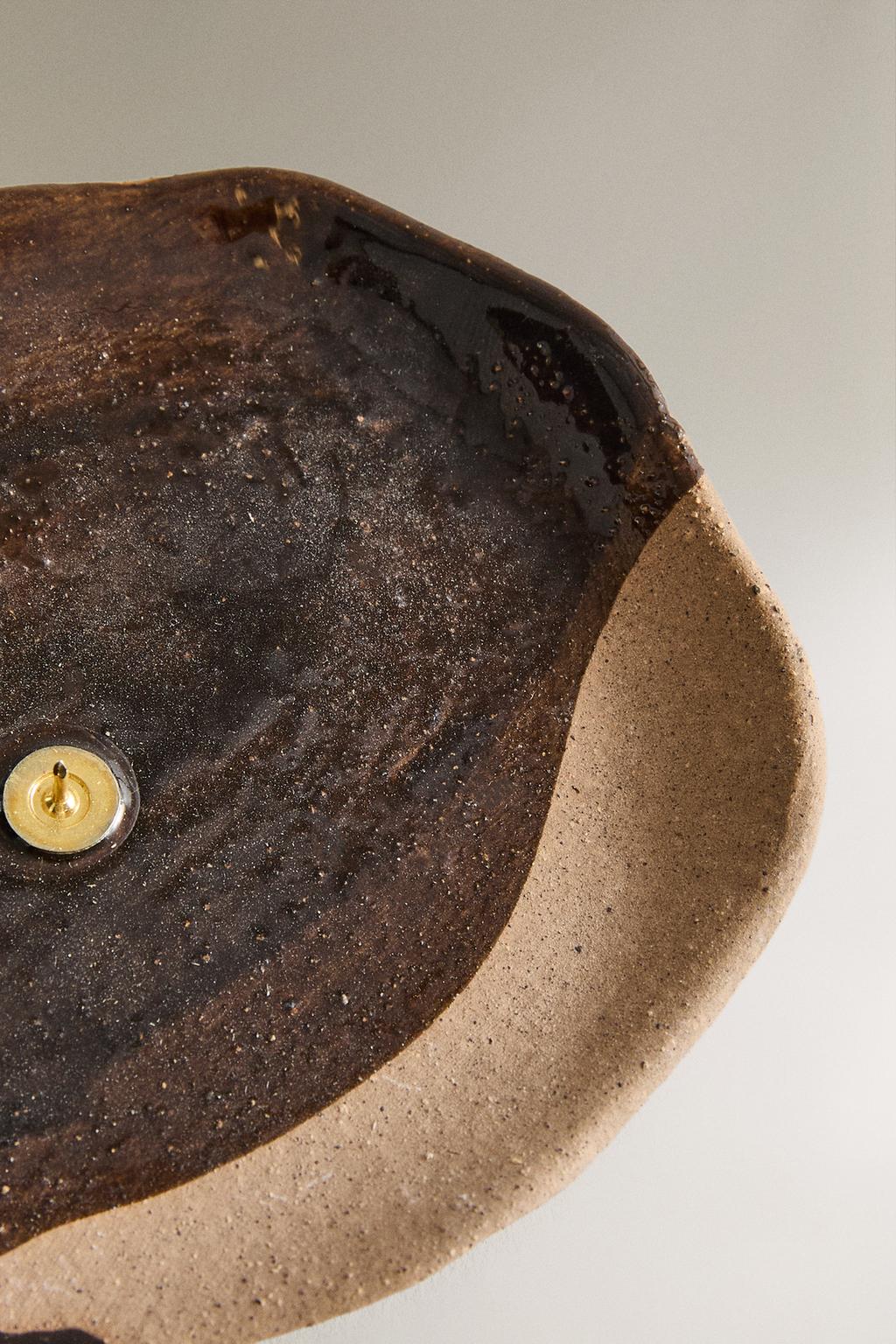 Подсвечник из керамики