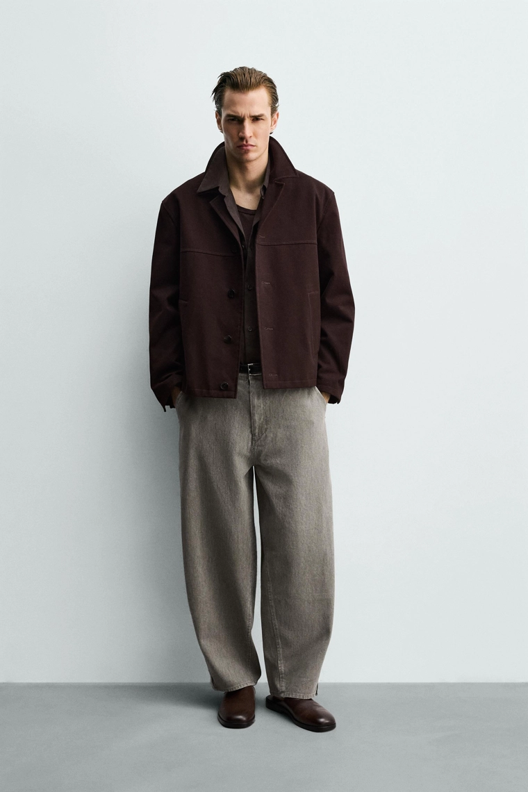 Широкие брюки в стиле баллон balloon