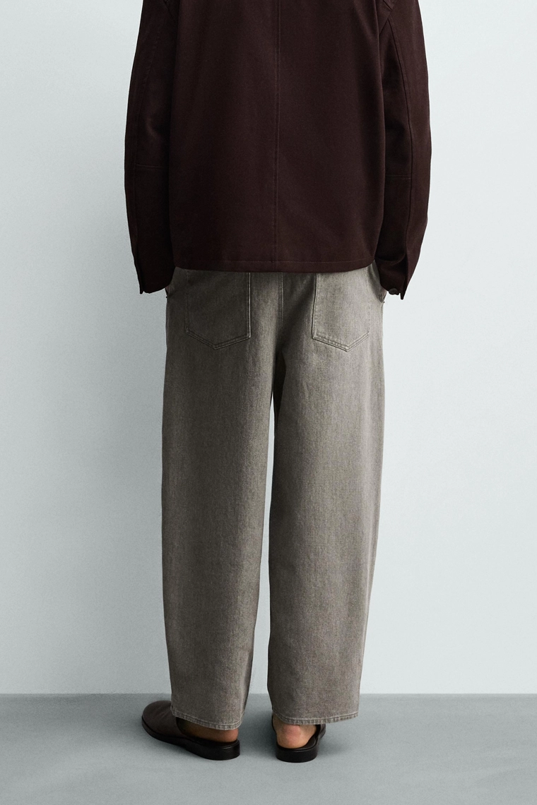 Широкие брюки в стиле баллон balloon