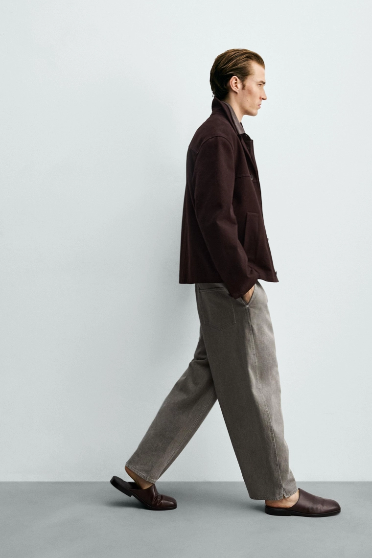 Широкие брюки в стиле баллон balloon