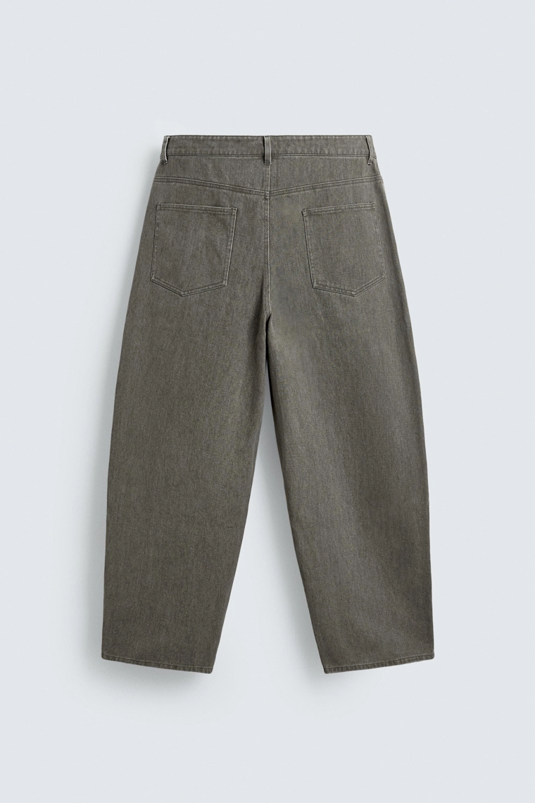 Широкие брюки в стиле баллон balloon