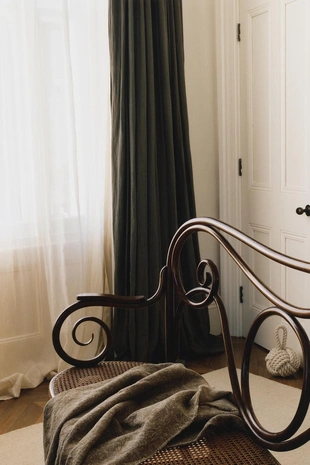 Плед из льна MORRIS & CO.- Заказать в России