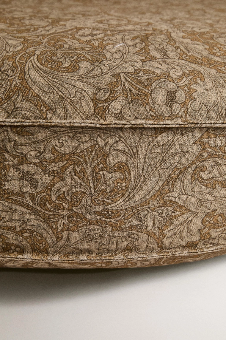 Пуф для домашних животных из конопли и хлопка morris & co.