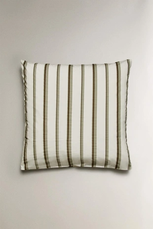 Полосатая наволочка из перкаля (300 нитей)- Заказать в России