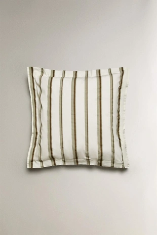 Полосатая наволочка из перкаля (300 нитей)- Заказать в России
