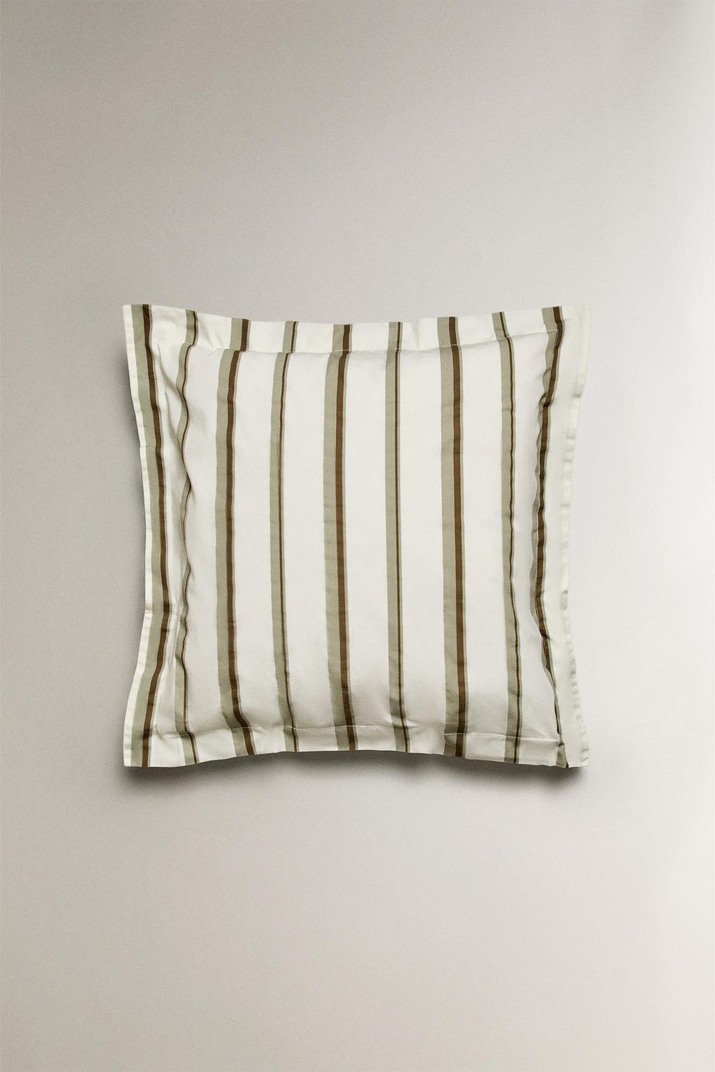 Полосатая наволочка из перкаля (300 нитей)