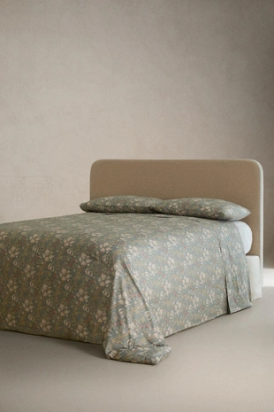 Простыня из хлопкового сатина MORRIS & CO.- Заказать в России