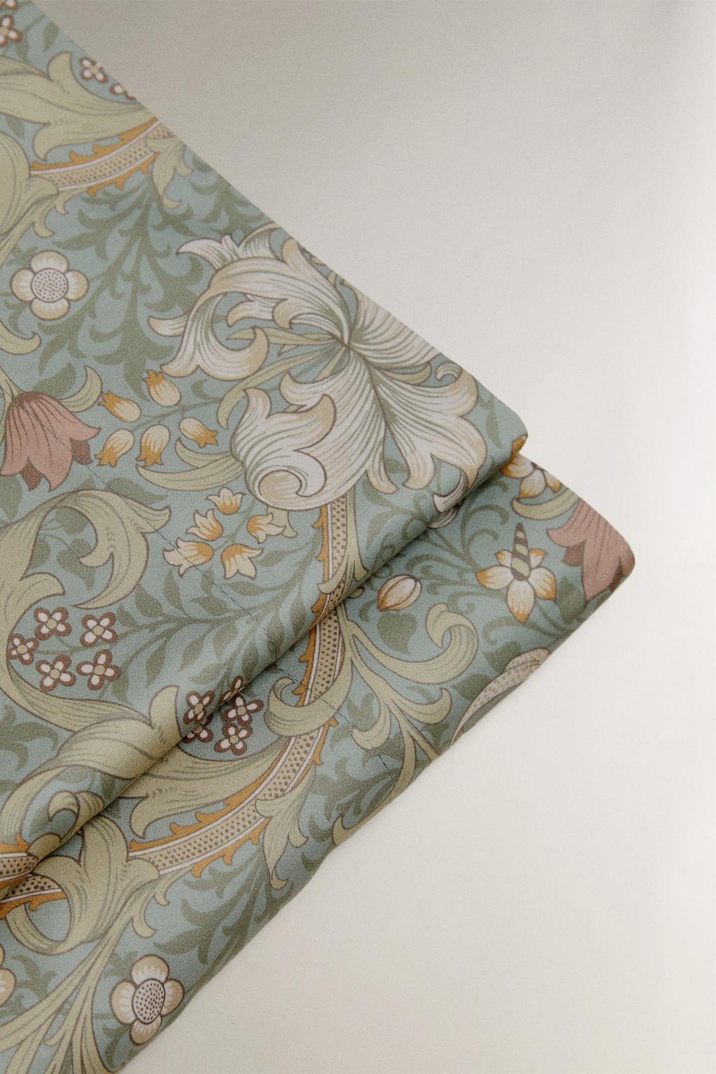 Простыня из хлопкового сатина morris & co.