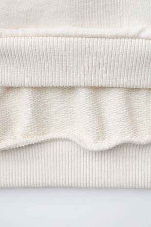 Толстовка с текстовым принтом в горошек- Заказать в России