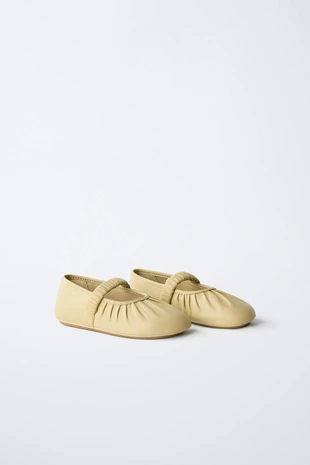 Купить Zara Кожаные балетки