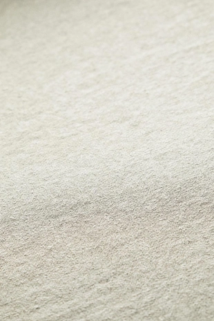 Пуф с съемным чехлом из вымытого льна