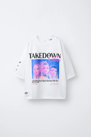 Футболка KPOP DEMON HUNTERS™ NETFLIX © с принтом- Заказать в России