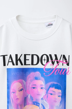 Футболка KPOP DEMON HUNTERS™ NETFLIX © с принтом- Заказать в России