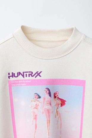 Толстовка с принтом KPOP DEMON HUNTERS™ NETFLIX ©- Заказать в России