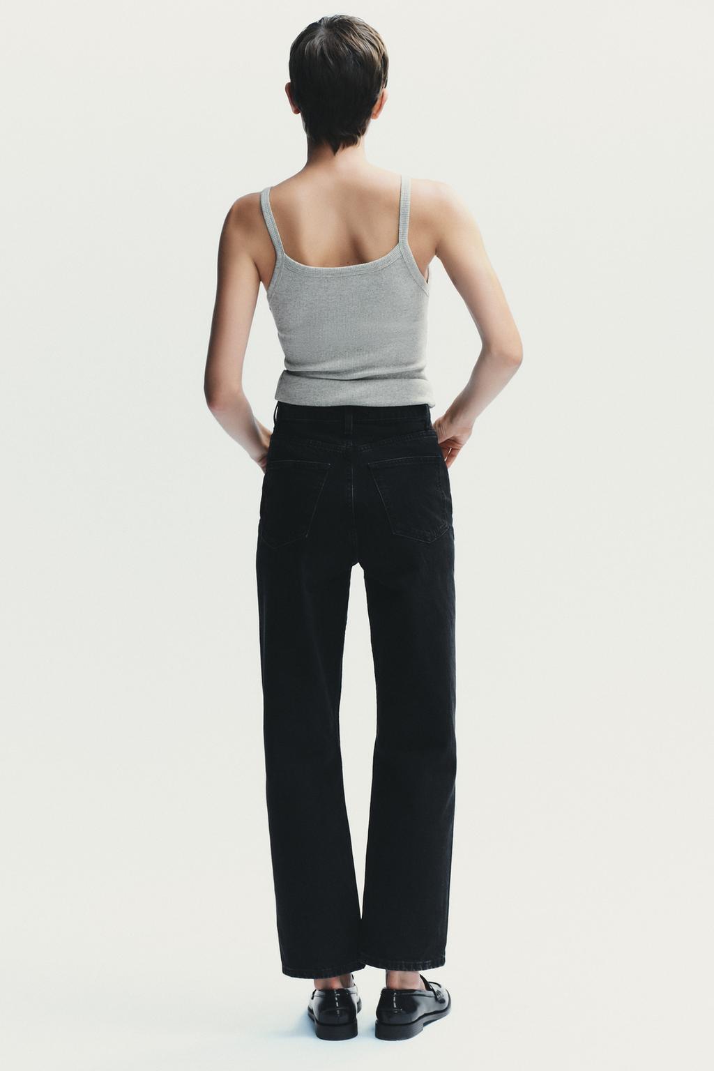 ДЖИНСЫ TRF MOM FIT С ВЫСОКОЙ ПОСАДКОЙ