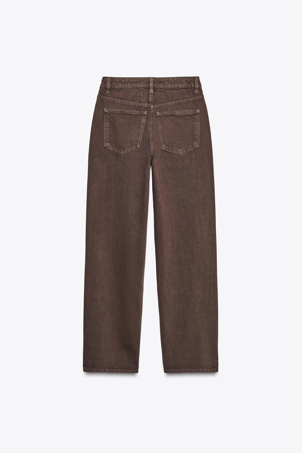 ДЖИНСЫ TRF MOM FIT С ВЫСОКОЙ ПОСАДКОЙ