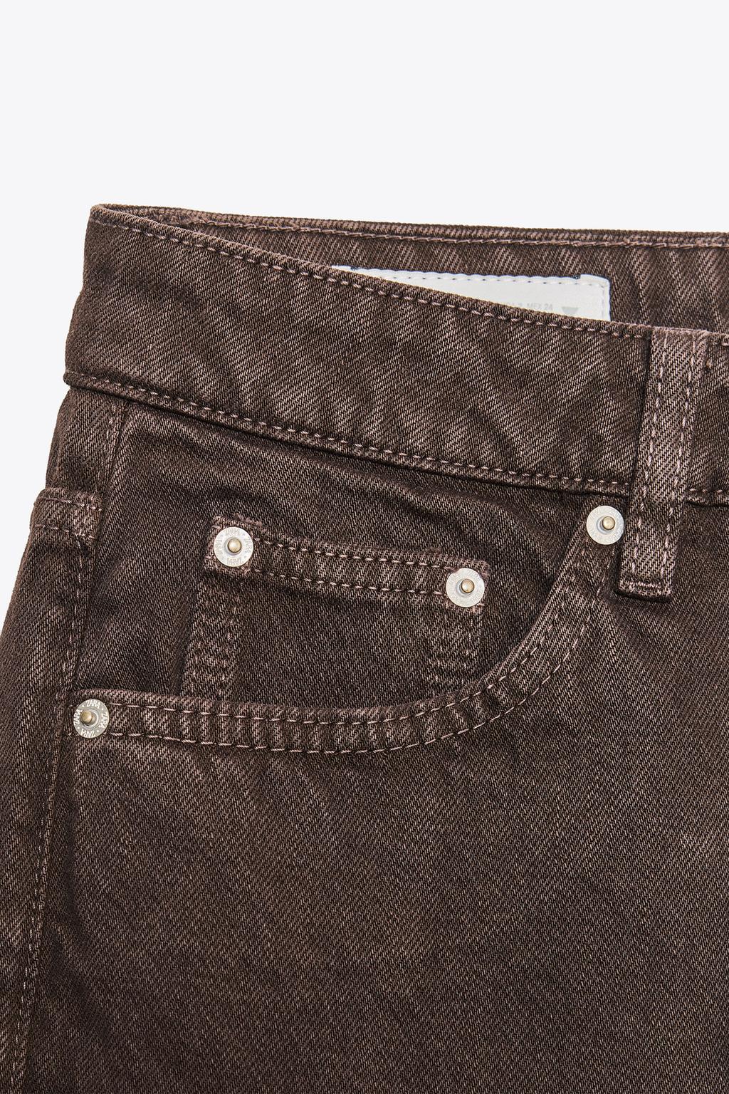 ДЖИНСЫ TRF MOM FIT С ВЫСОКОЙ ПОСАДКОЙ