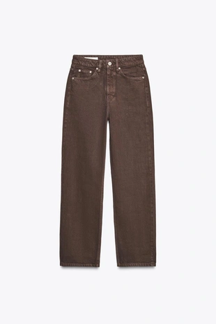 Джинсы TRF MOM FIT с высокой посадкой- Заказать в России