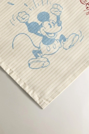 Детский столовый скатерть MICKEY & MINNIE ©DISNEY из хлопка- Заказать в России