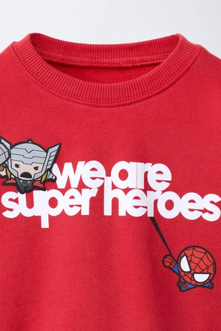 Red | 0377/524/600 - Zara Толстовка THE AVENGERS © MARVEL