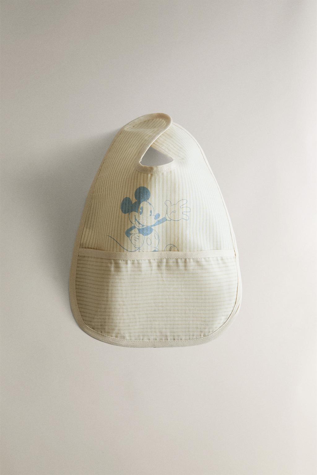 Детский слюнявчик с микки и минни ©disney