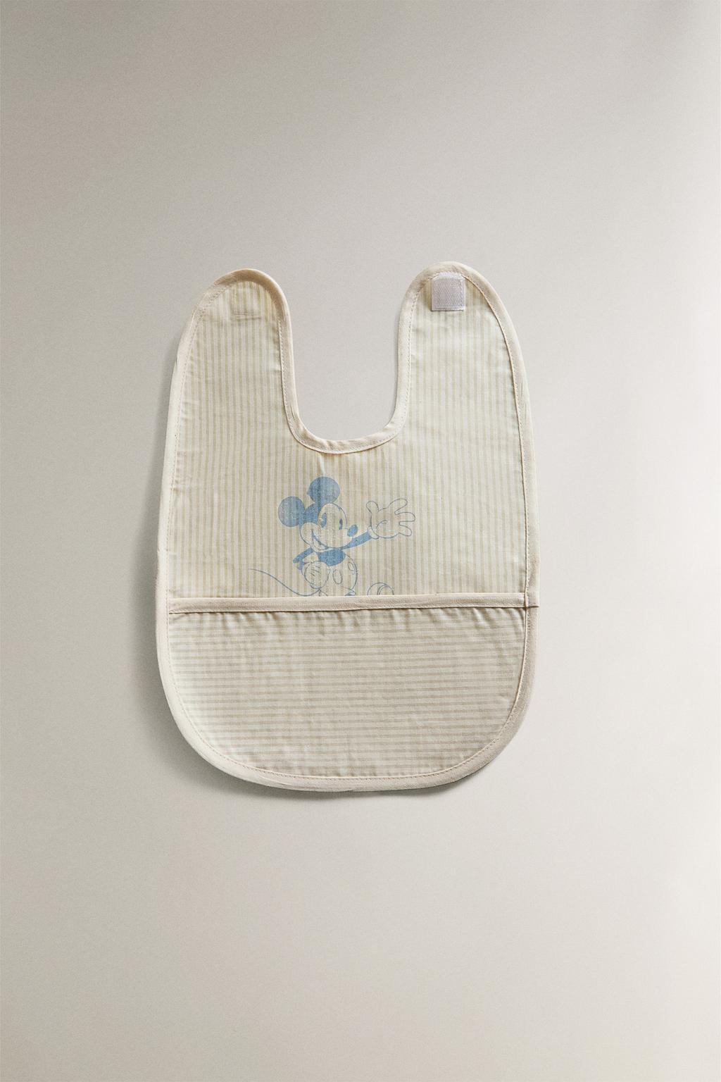 Детский слюнявчик с микки и минни ©disney