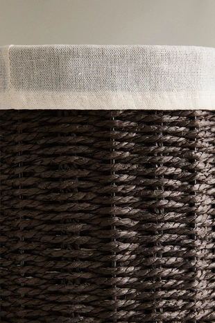 Круглая корзина с хлопковой подкладкой- Заказать в России