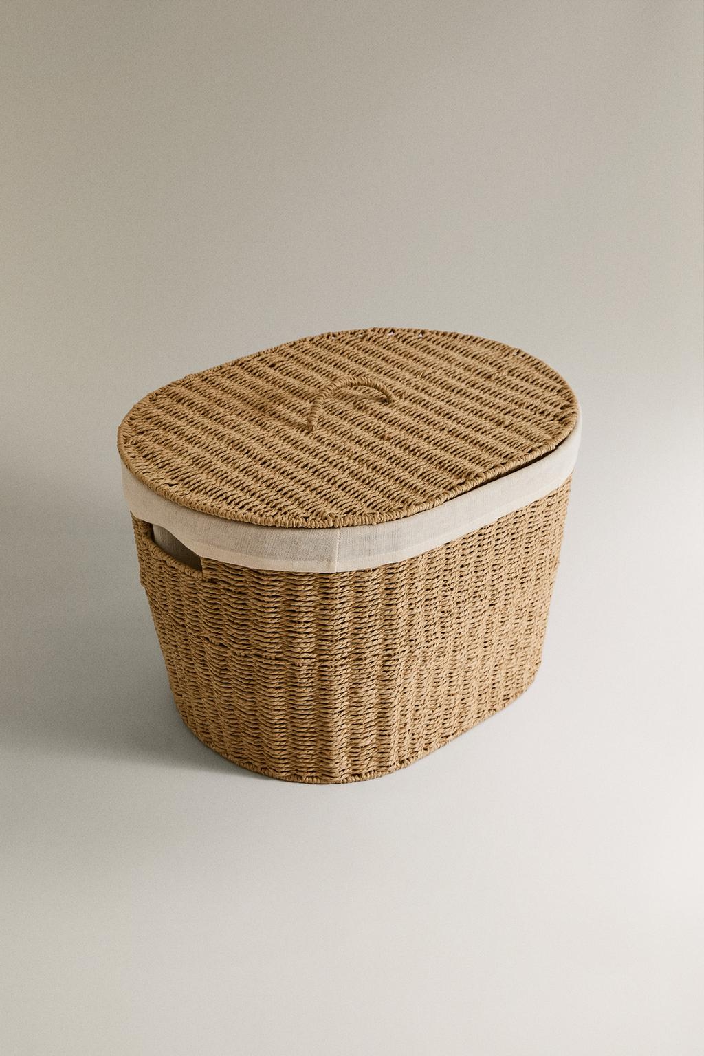 Сундук для белья с крышкой